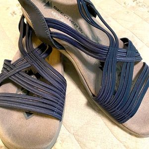 Skechers memory foam sandals!